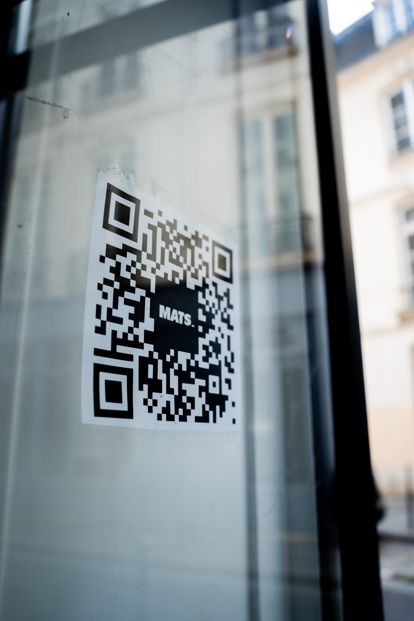 Entrée MATS — accès QR
